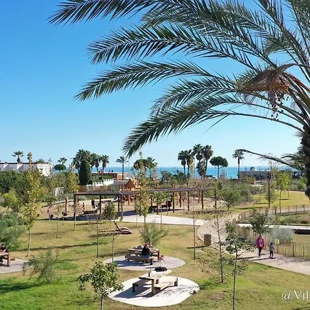 Apartman Sea View - Private Parking, Swimming Pool, Air Conditioning Cagnes-sur-Mer