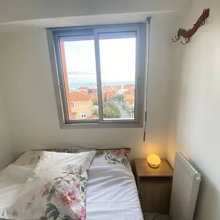 Sea View - Private Parking, Swimming Pool, Air Conditioning カーニュ・シュル・メール