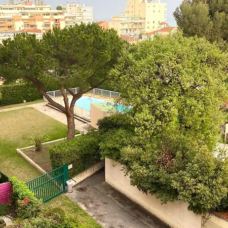 2 Flat With Sea View, Private Parking, Swimming Pool, And Ac Appartement